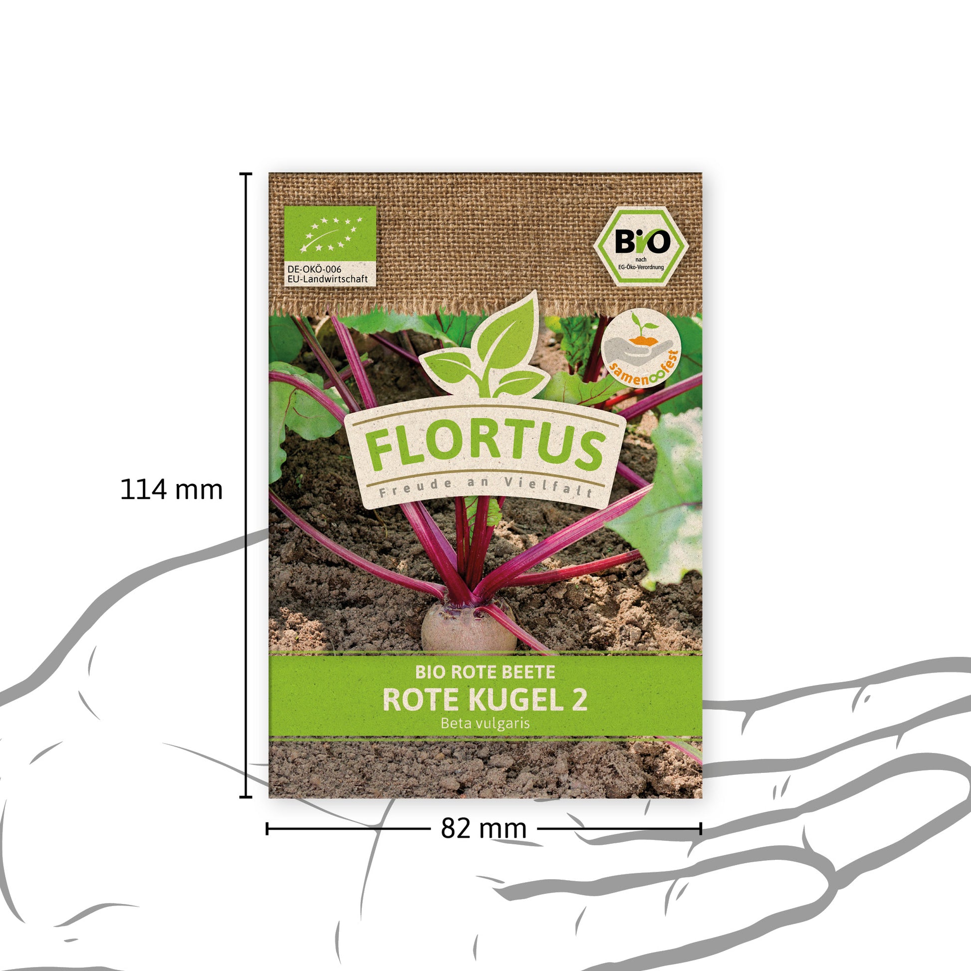  BIO Rote Beete Rote Kugel 2