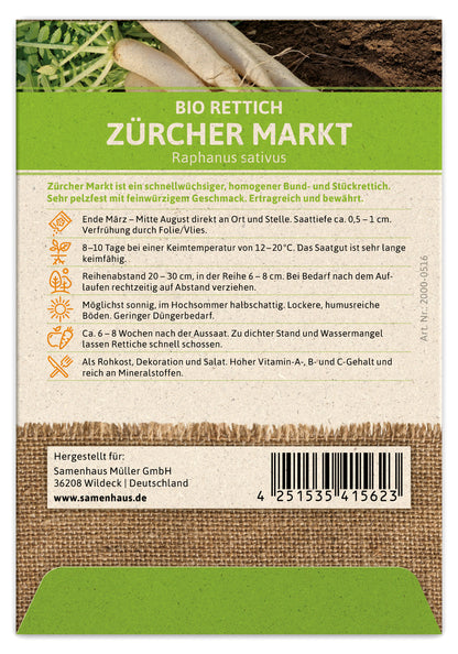  BIO Rettich Zürcher Markt