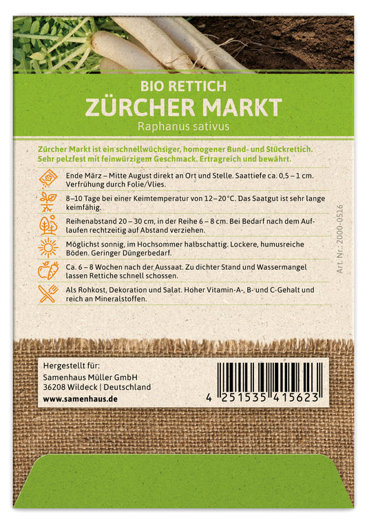  BIO Rettich Zürcher Markt