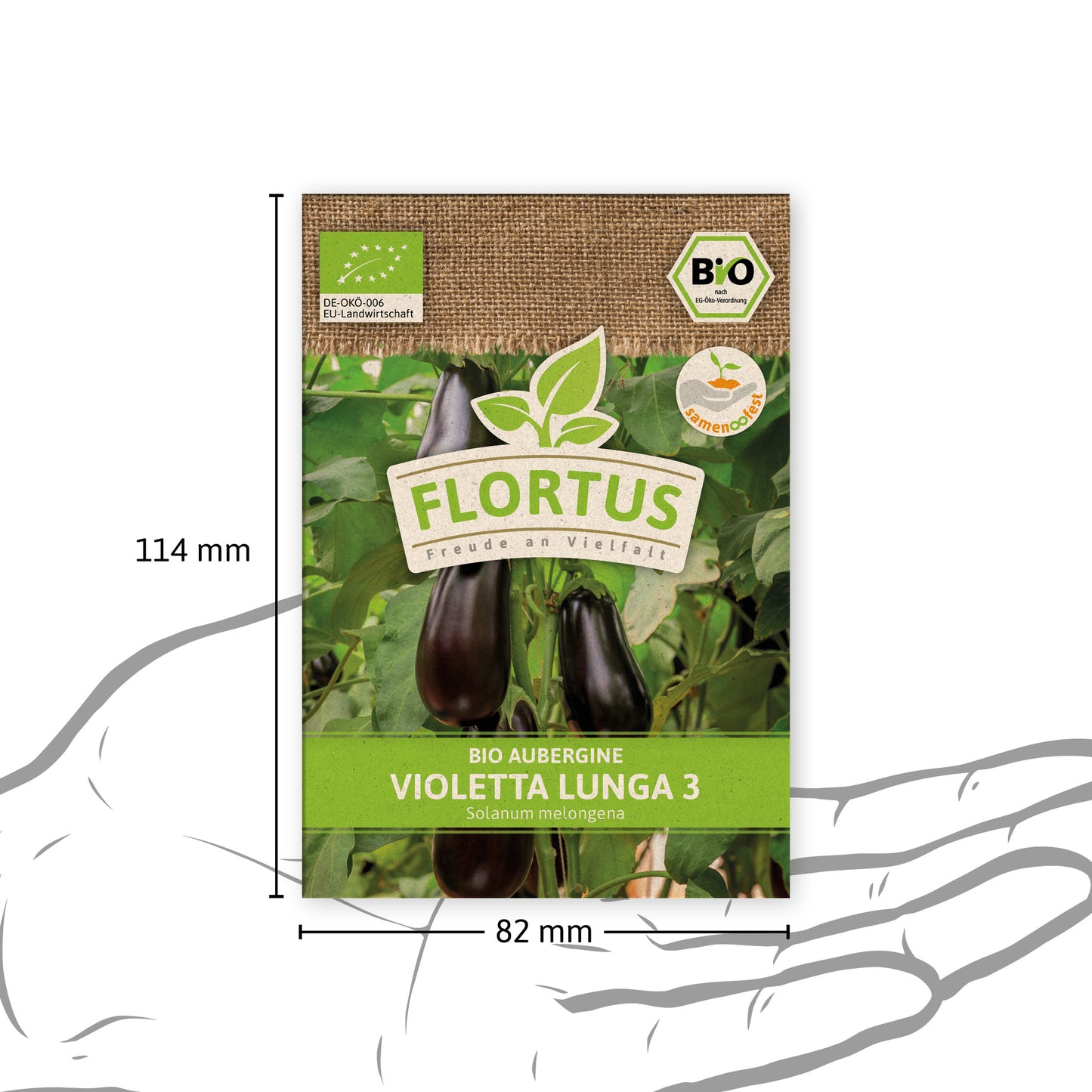  BIO Aubergine Violetta Lunga 3