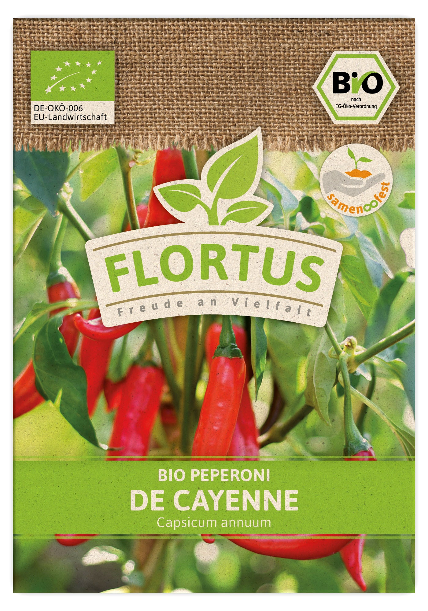  BIO Peperoni De Cayenne