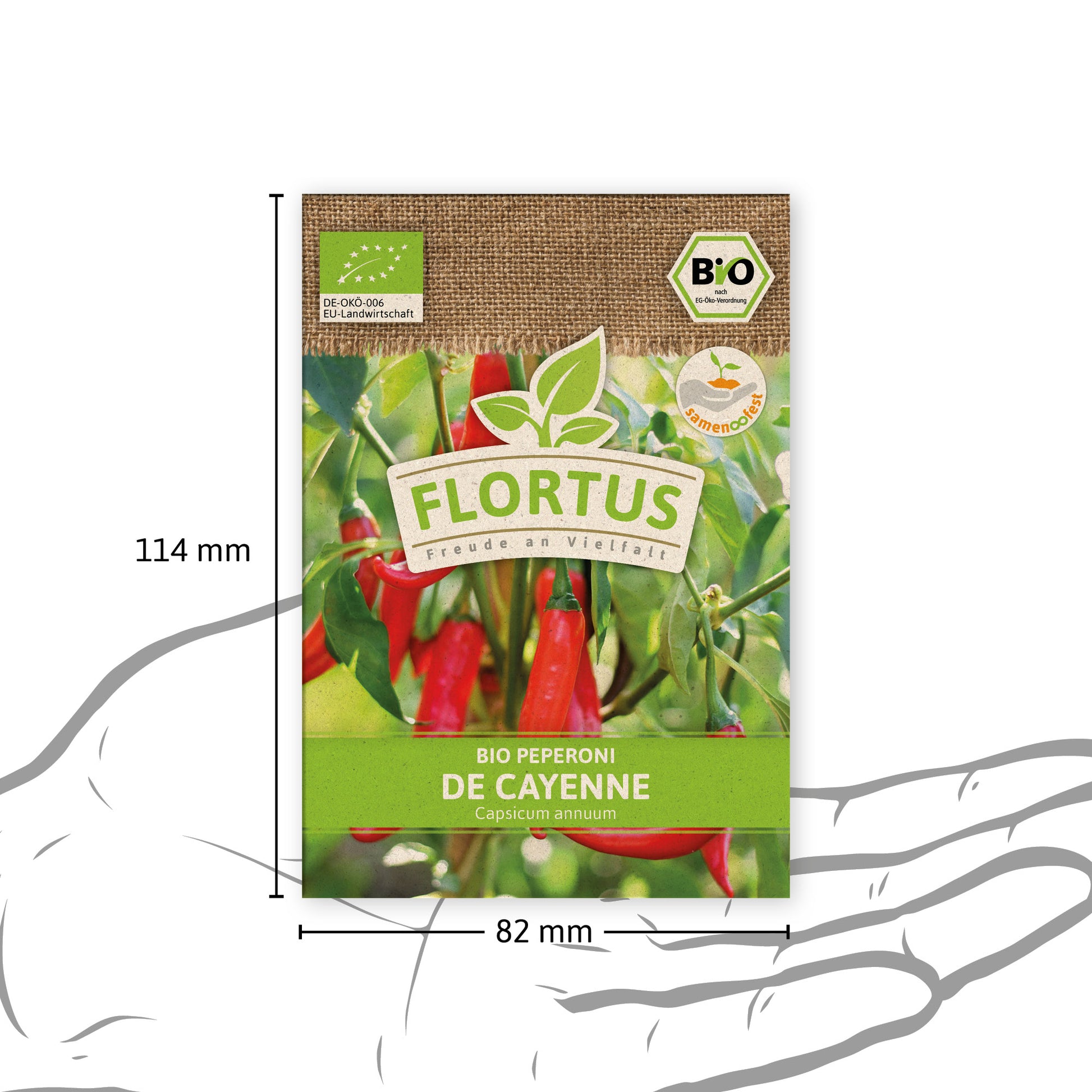  BIO Peperoni De Cayenne