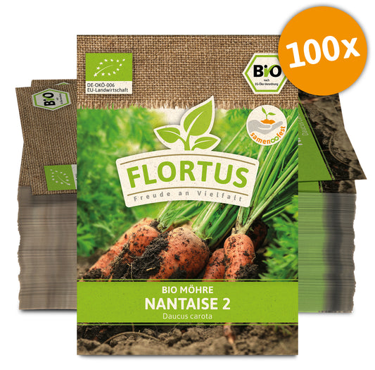  BIO Möhre Nantaise 2 (100 Stück)
