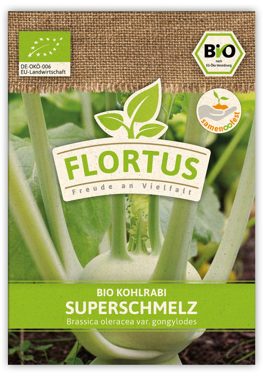  BIO Kohlrabi Superschmelz (100 Stück)