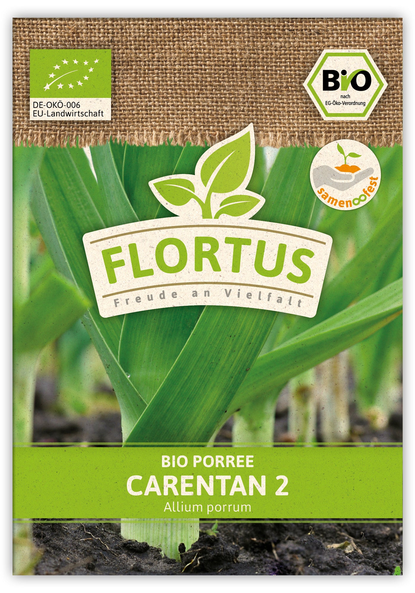  BIO Lauch-Porree Carentan 2 (100 Stück)