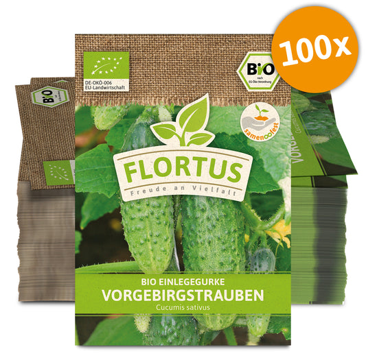  BIO Einlegegurke Vorgebirgstrauben (100 Stück)