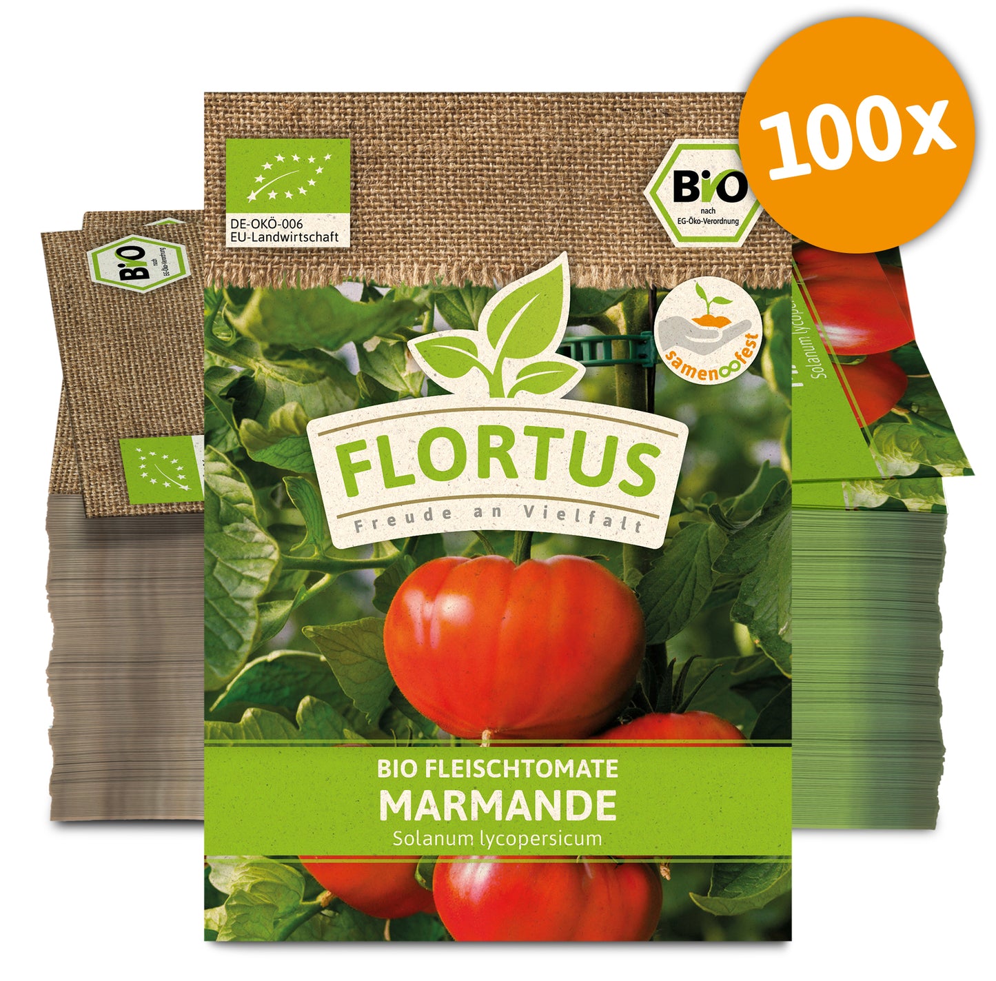  BIO Fleischtomate Marmande (100 Stück)