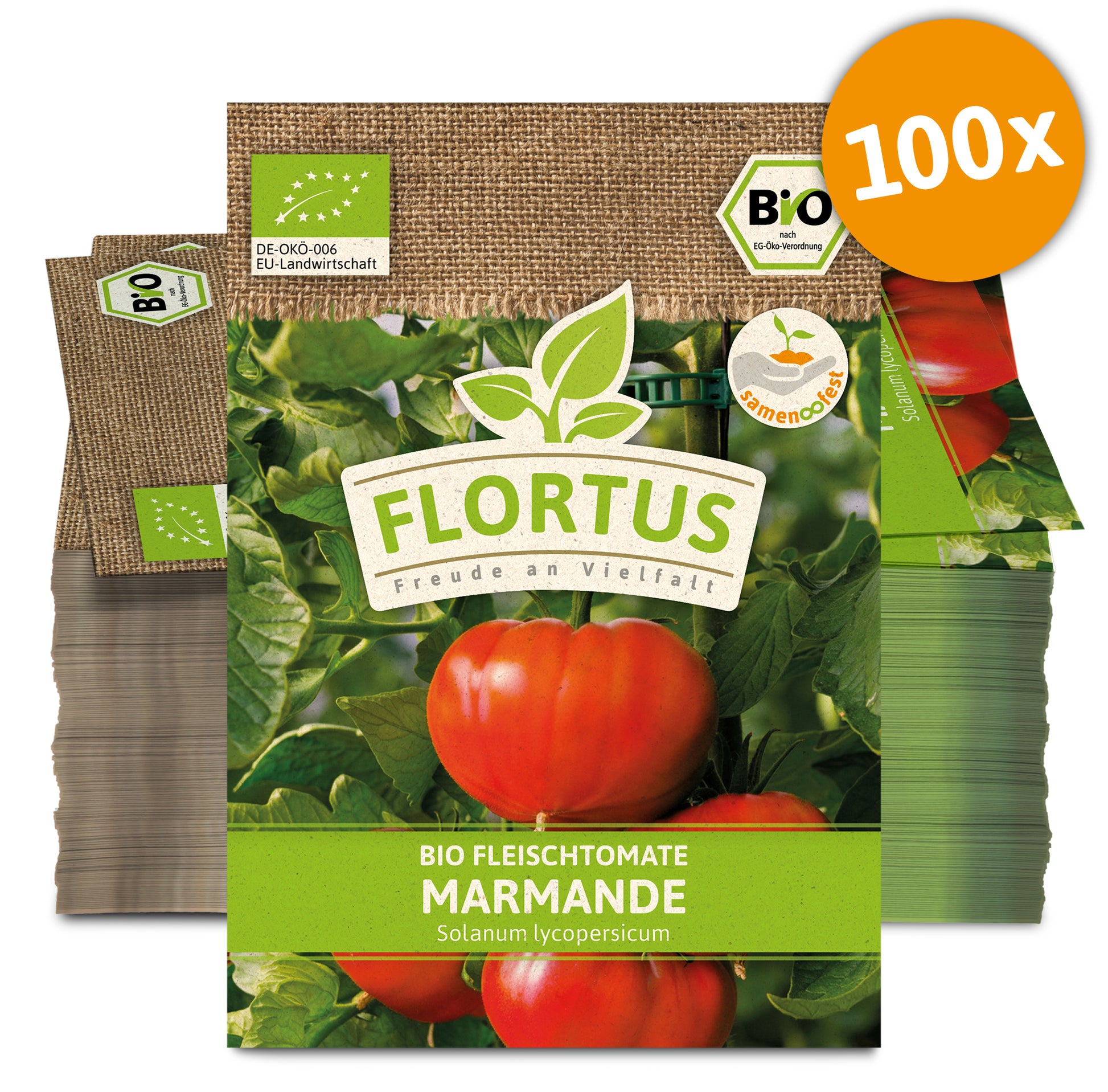 BIO Fleischtomate Marmande (100 Stück)