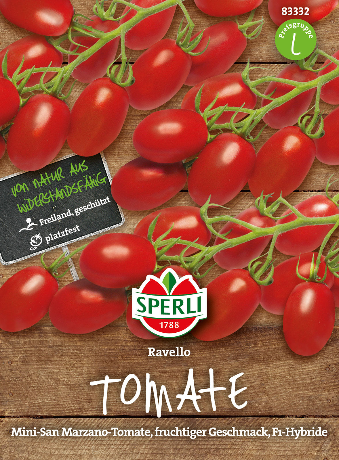  Tomate Ravello F1-Hybride [MHD 01/2025]