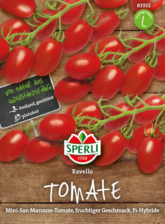  Tomate Ravello F1-Hybride [MHD 01/2025]