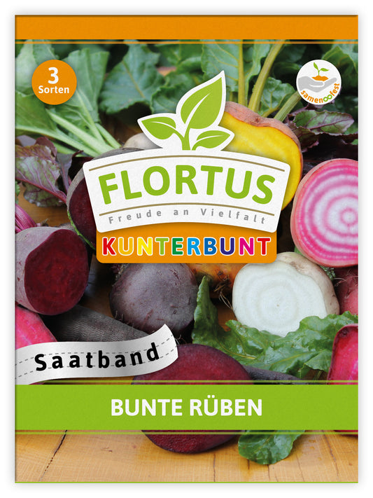  Bunte Rüben (Saatband)