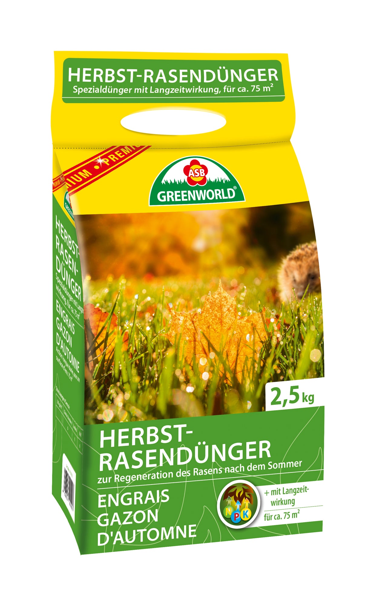  Herbst-Rasendünger (2,5 Kg)