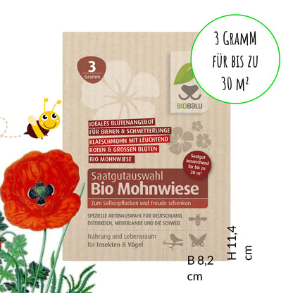  Mohnwiese Klatschmohn (3 G)