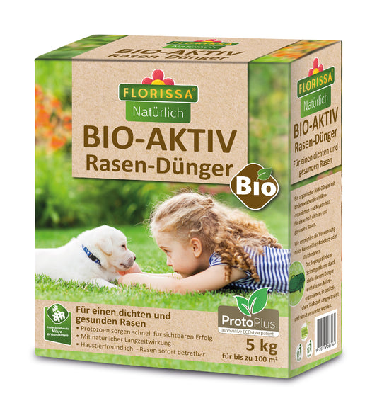  BIO BIO-AKTIV Rasen-Dünger Mit ProtoPlus (5 Kg)