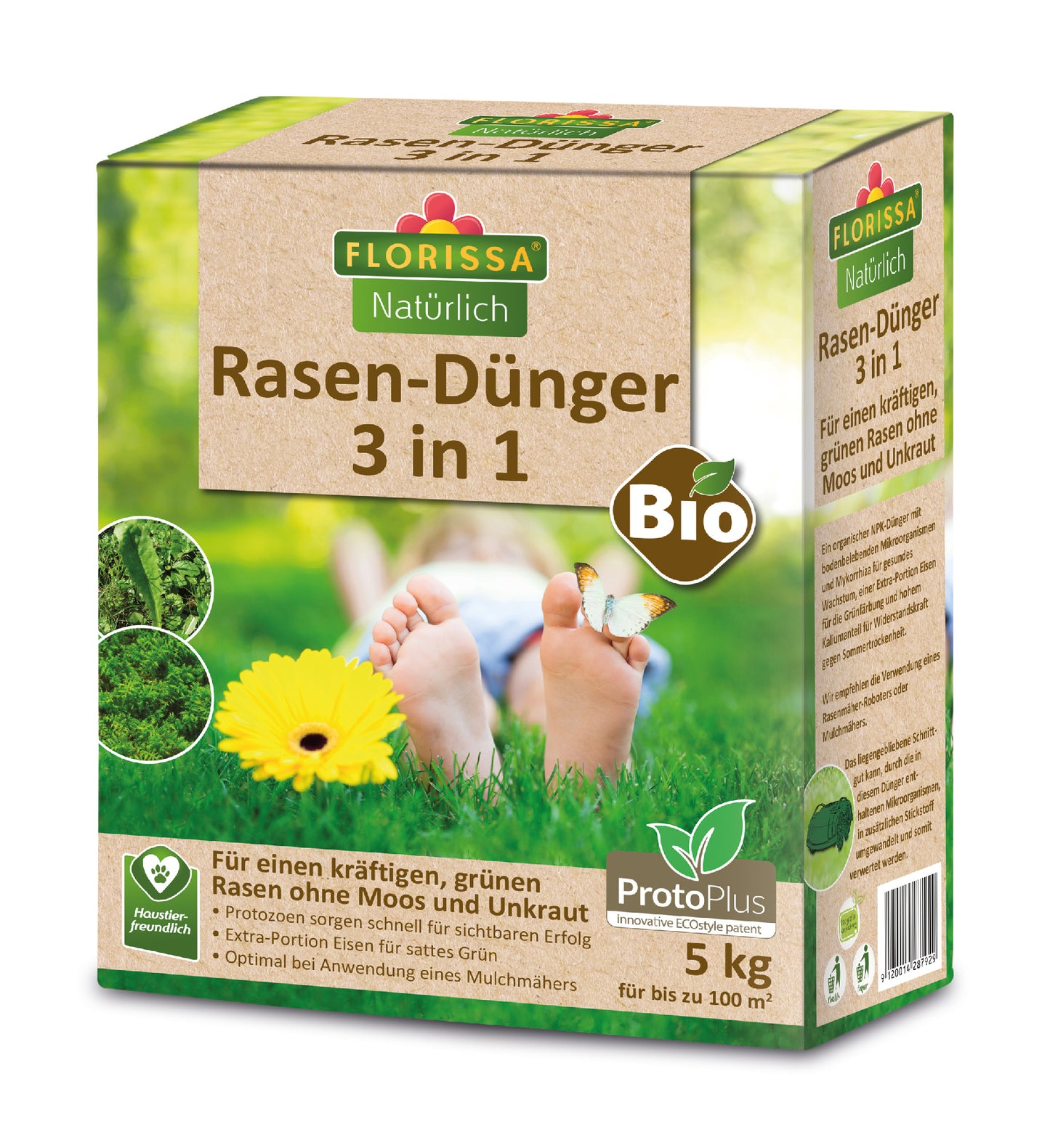  BIO Proto Plus Rasendünger "3 In 1" (5 Kg)