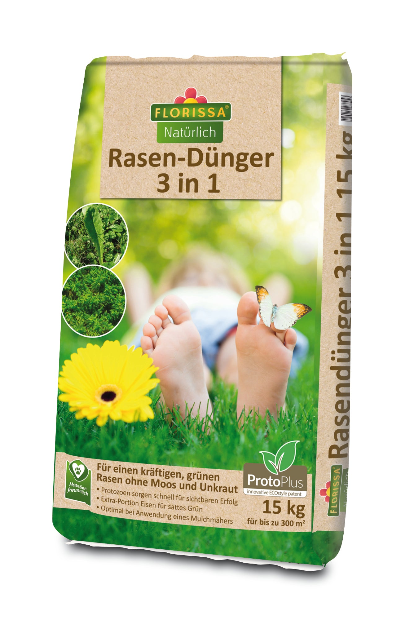  BIO Proto Plus Rasendünger "3 In 1" (15 Kg)