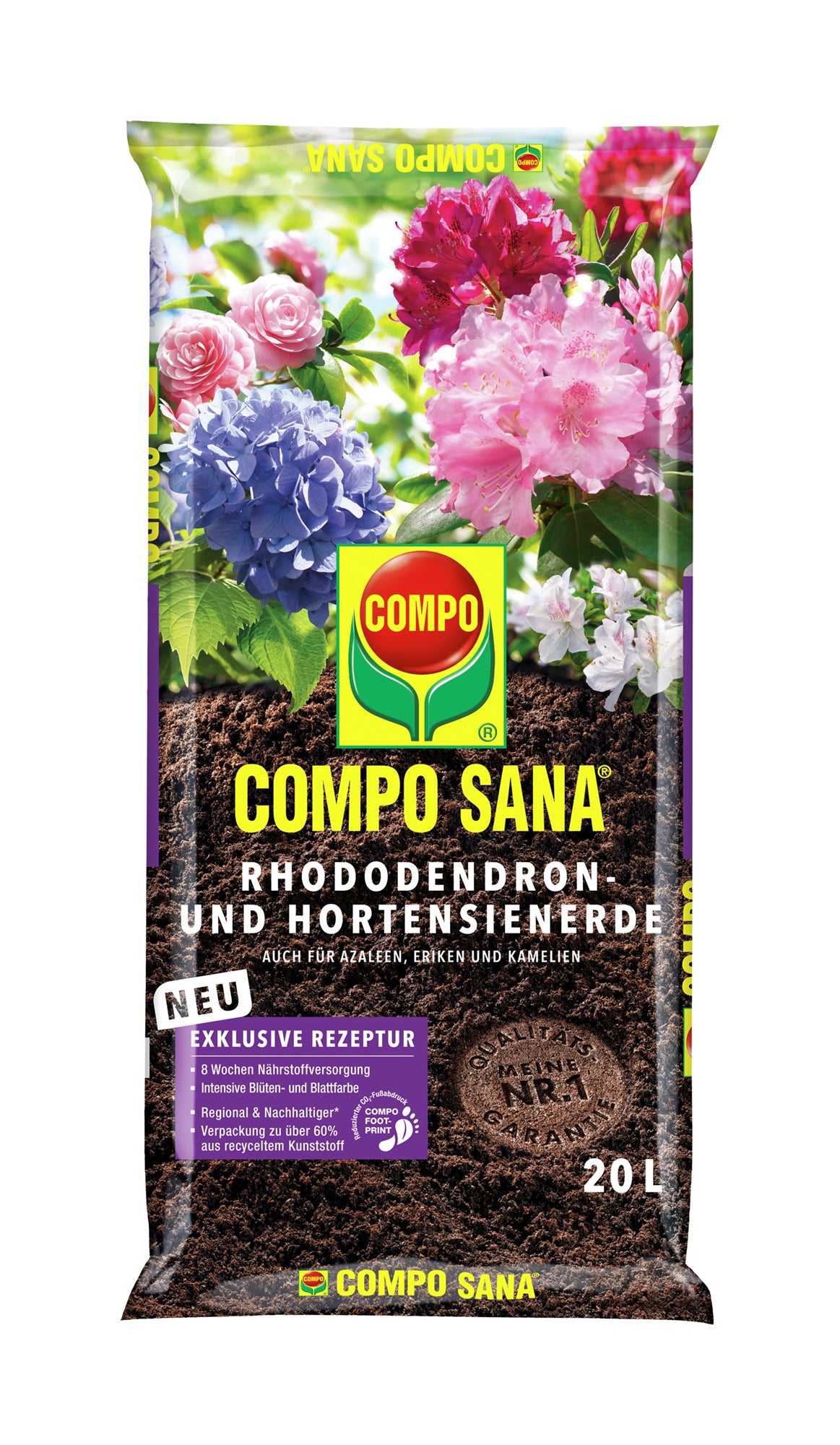 Compo Rhododendron- Und Hortensienerde (20 L)