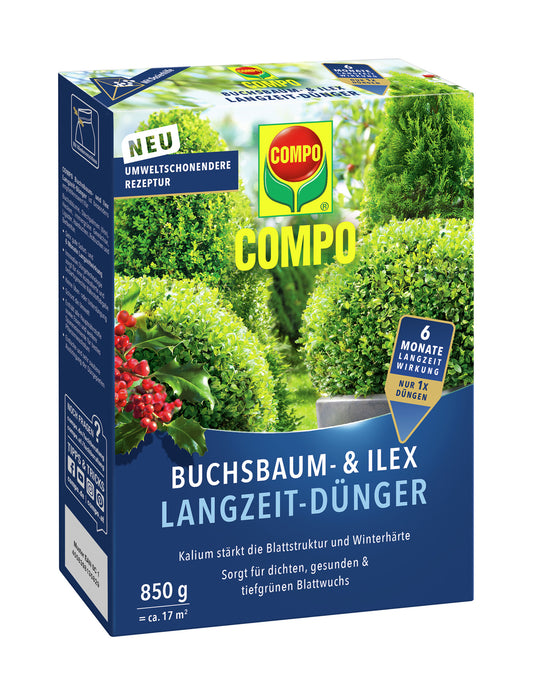 Compo Buchsbaum- Und Ilex Langzeit-Dünger (850 G)