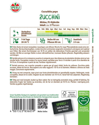  Zucchini Midas F1