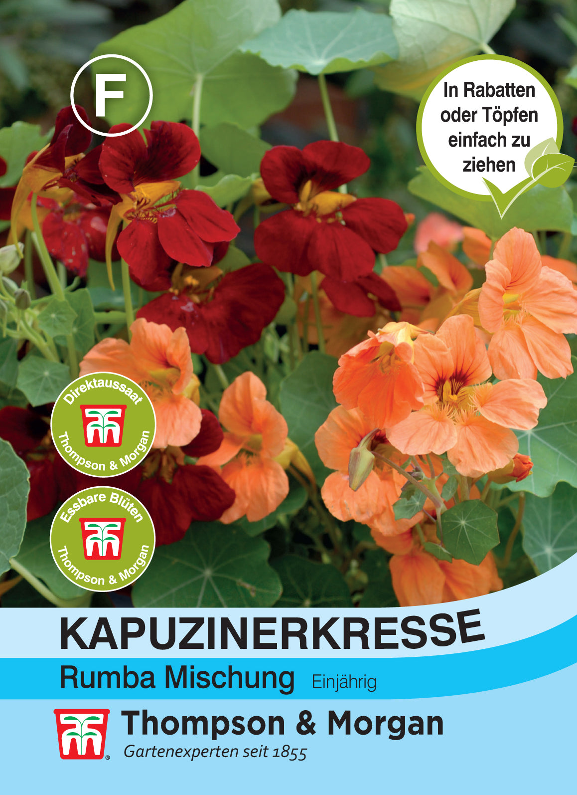  Kapuzinerkresse Rumba Mischung