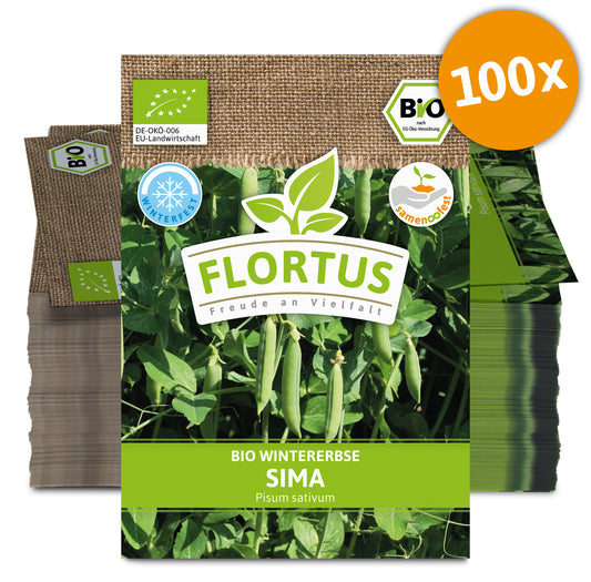  BIO Wintererbse Sima (100 Tütchen)
