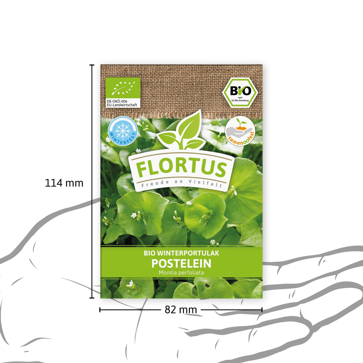  BIO Winterportulak Postelein