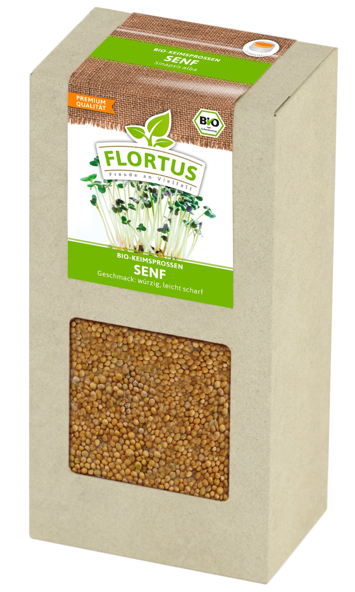  BIO Keimsprossen Set "Scharf" Mit 3 Sorten (600 G)