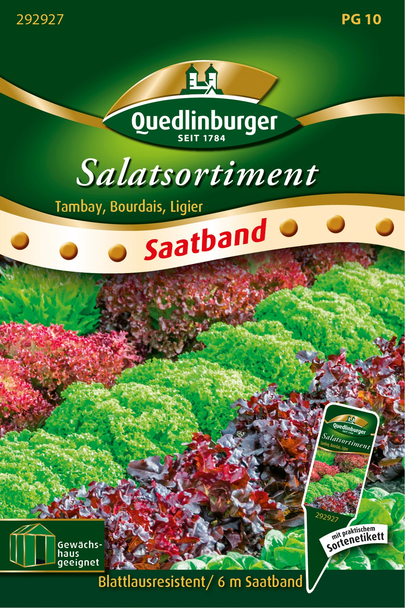  Salatsortiment Blattlausres (Saatband)