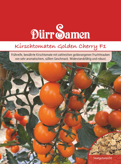  Kirschtomaten Golden Cherry F1
