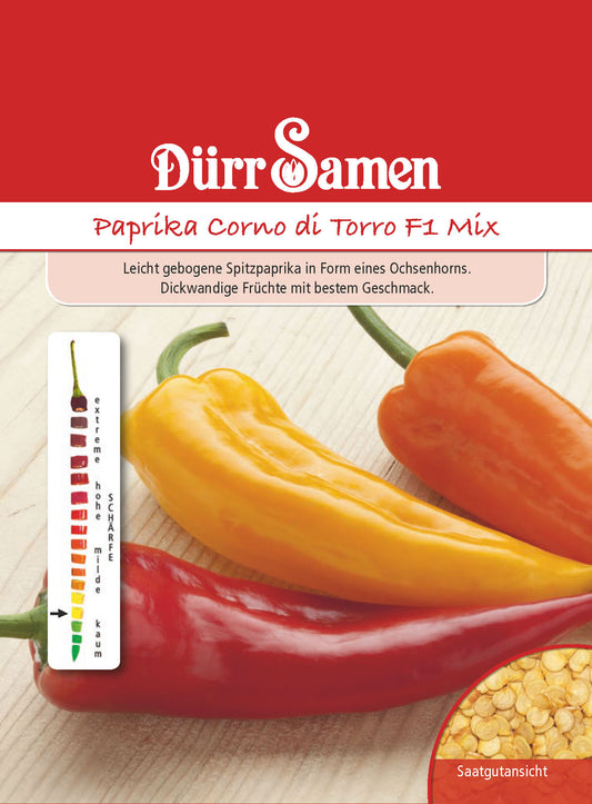  Paprika Corno Di Torro F1 Mix