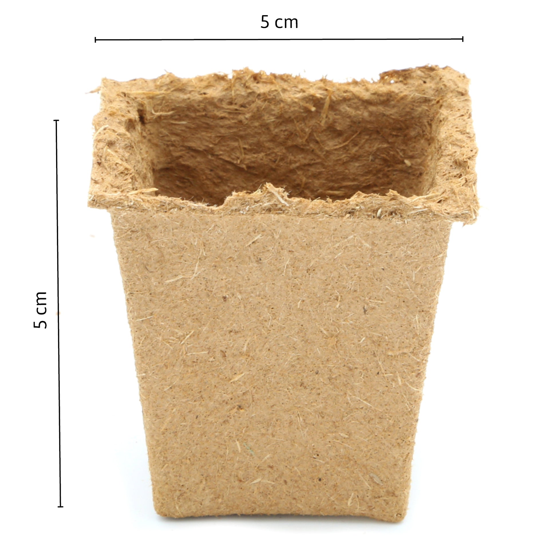  5 X 5 Cm Anzuchttopf Quadratisch Auf Holzfaser Basis