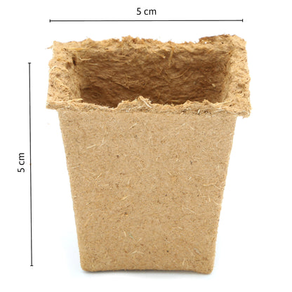  5 X 5 Cm Anzuchttopf Quadratisch Auf Holzfaser Basis