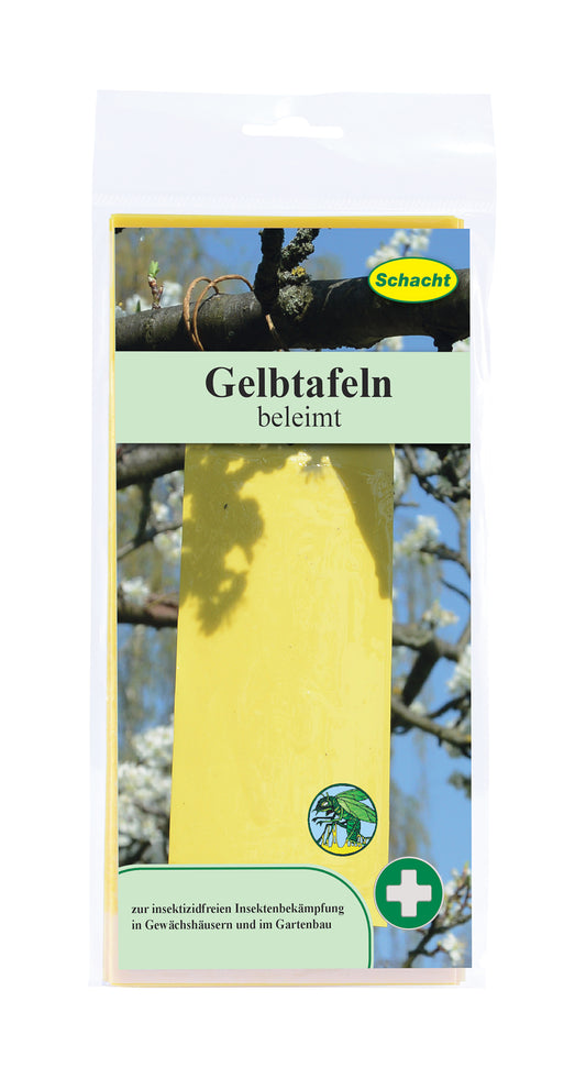  BIO Gelbtafeln (beleimt) (7 Stück)