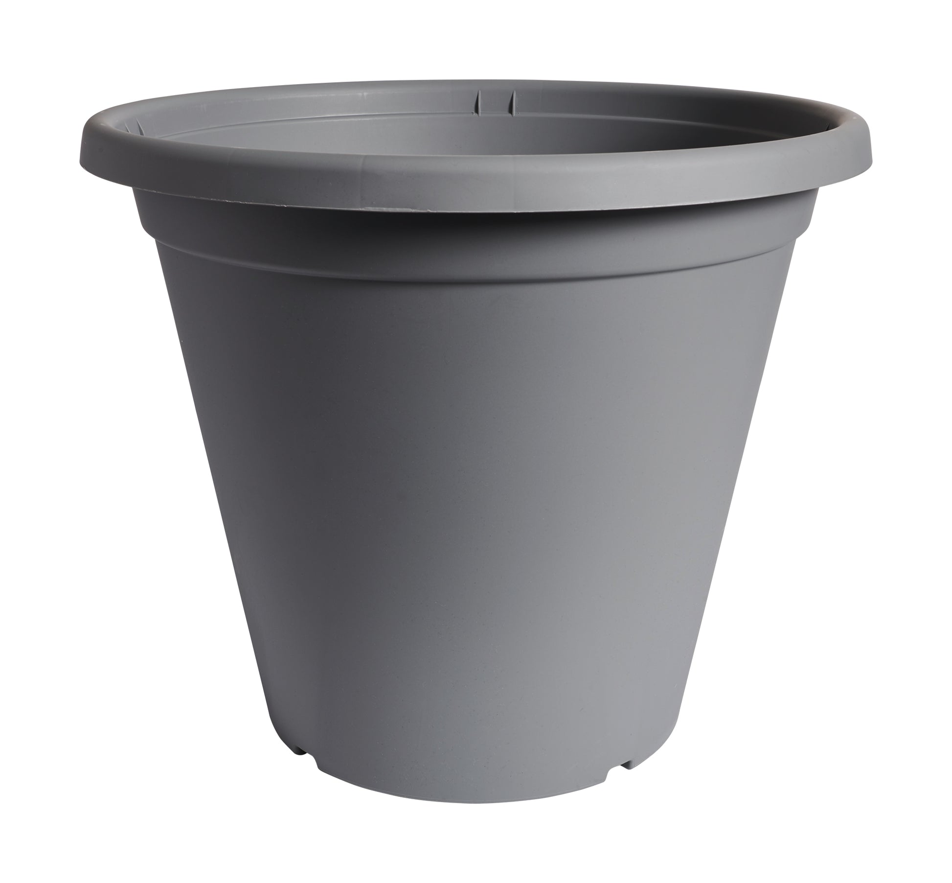  50 Cm Blumentopf Rund Anthrazit