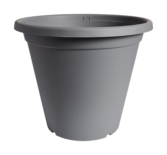  50 Cm Blumentopf Rund Anthrazit