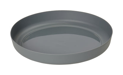  Untersetzer 29,9 Cm Für 40 Cm Blumentopf Rund Anthrazit