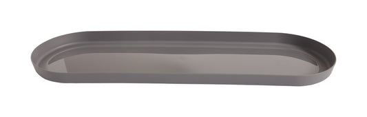 Ovale Untersetzer Für 50 Cm Blumentrog Anthrazit