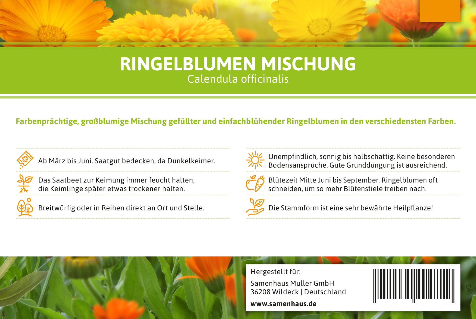  Ringelblumen Mischung