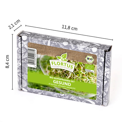  BIO Keimsprossen Set Gesund (4 Sorten)