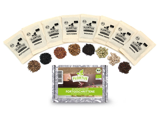  BIO Keimsprossen Set Fortgeschrittene (8 Sorten)