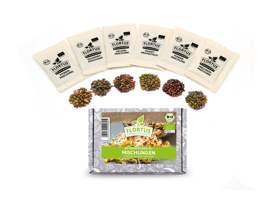  BIO Keimsprossen Set Mischungen (6 Sorten)