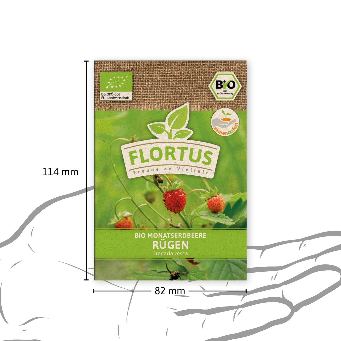  BIO Monatserdbeere Rügen