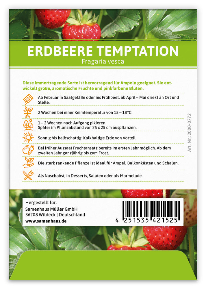  Erdbeere Temptation