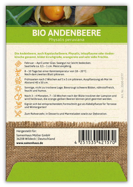  BIO Andenbeere