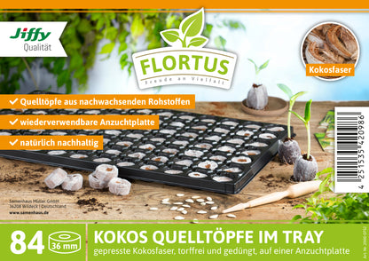  Quelltöpfe Im Tray (84 Stück)