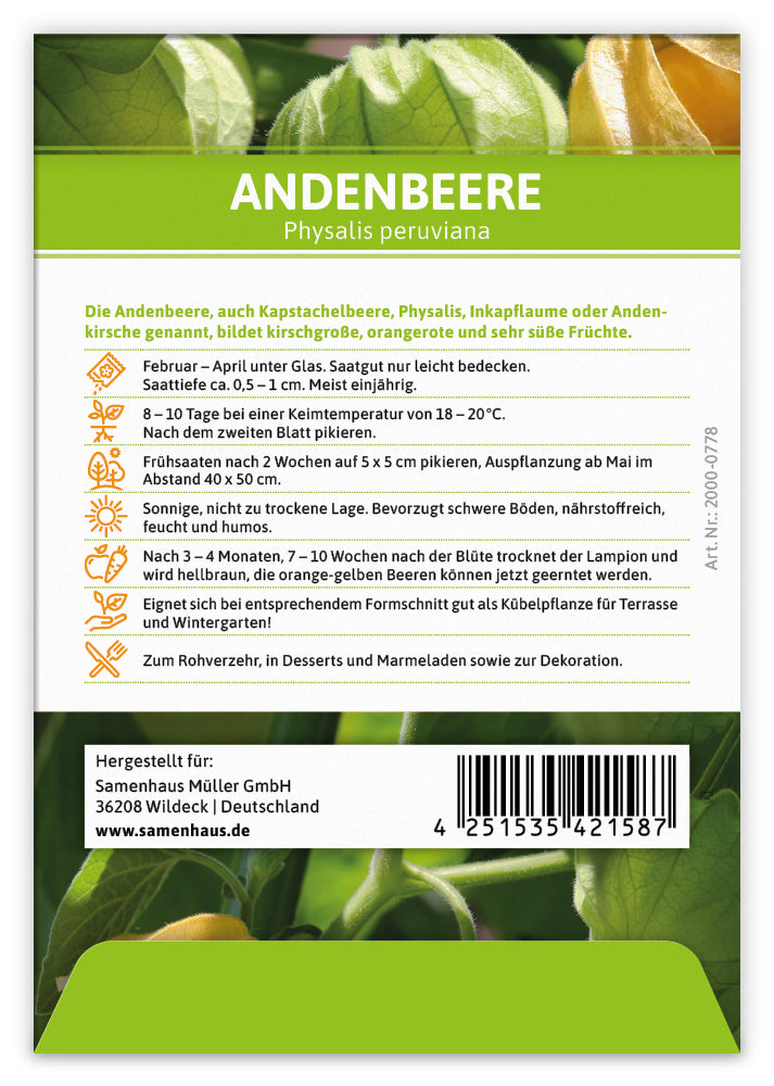  Andenbeere (100 Tütchen)