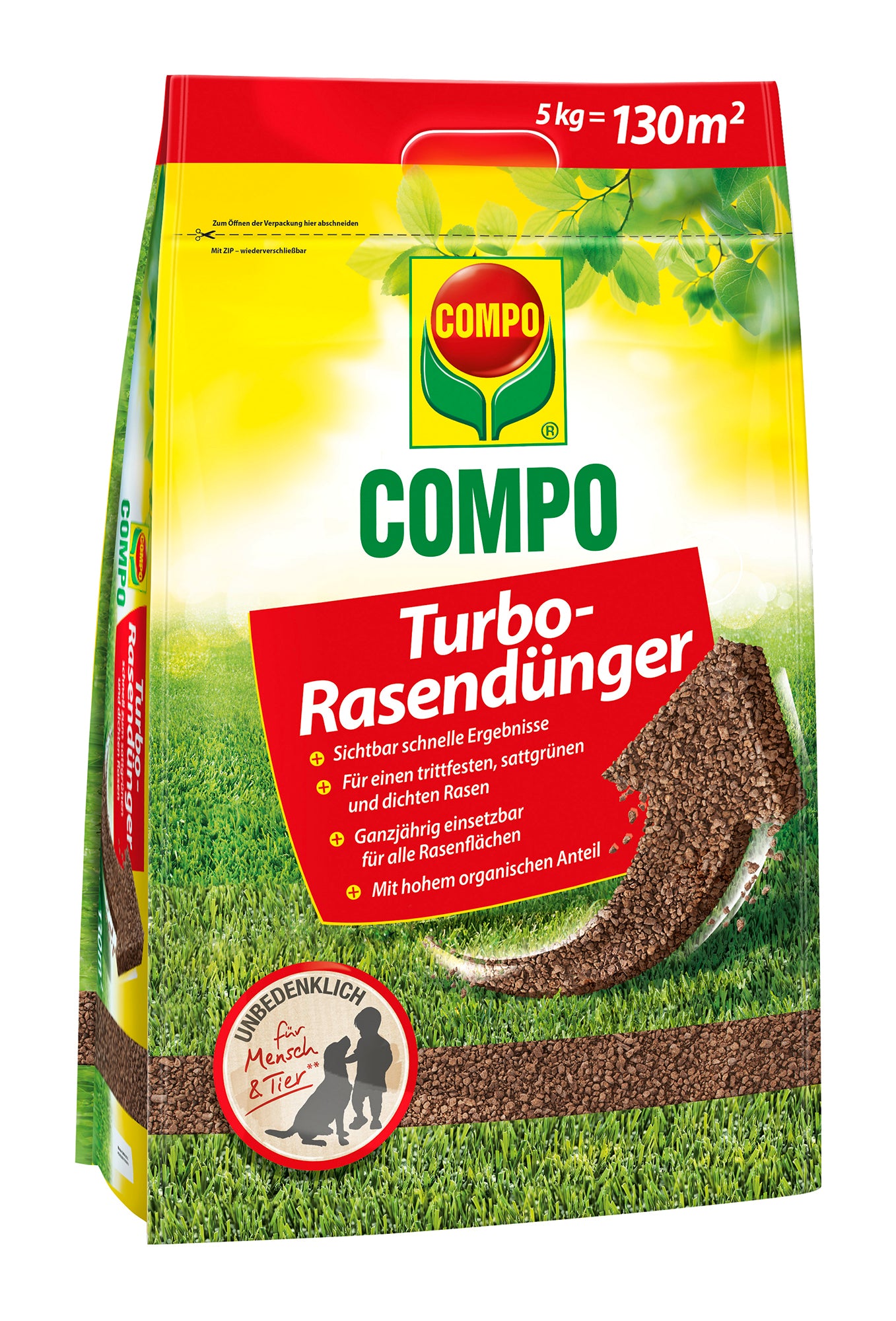 Compo Turbo-Rasendünger (5 Kg)