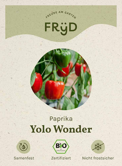  Fryd BIO Paprika Yolo Wonder