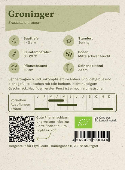  Fryd BIO Rosenkohl Groninger