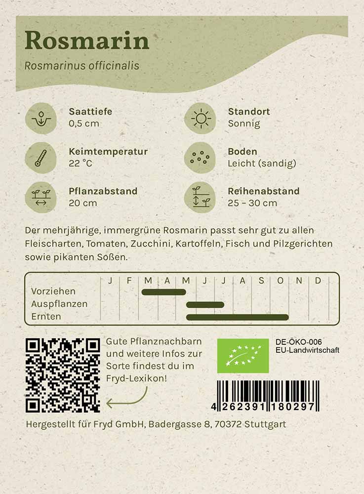  Fryd BIO Rosmarin